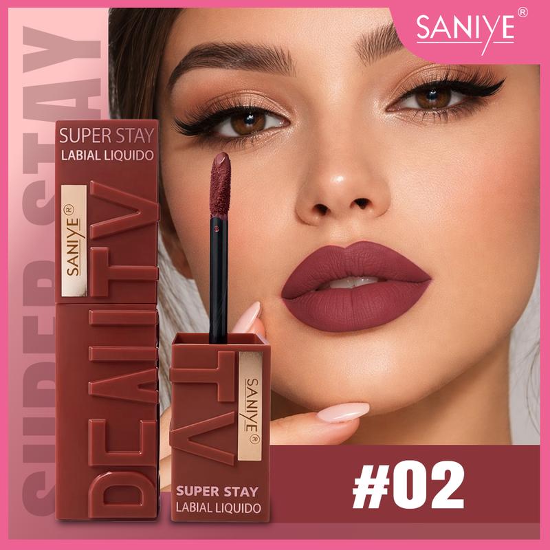 Rossetto Liquido Opaco Lunga Tenuta Resistente a Acqua e Sudore