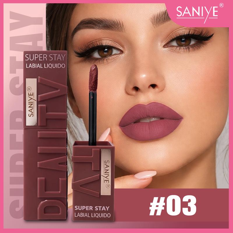 Rossetto Liquido Opaco Lunga Tenuta Resistente a Acqua e Sudore