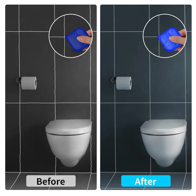 11 herramientas de silicona para calafateo, 3 en 1, para quitar lechada (cabezal de acero inoxidable) y raspador para lechada, para cocina, baño y ventanas.