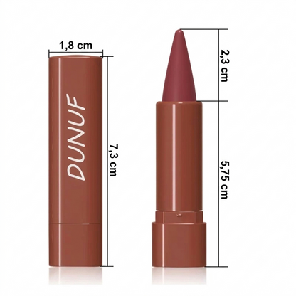 Paquete de 5 - Labial Mate Hidratante Resistente al Agua Alta Pigmentación Set