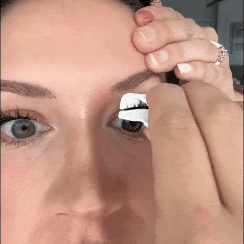 Pestañas magnéticas reutilizables con efecto 3D