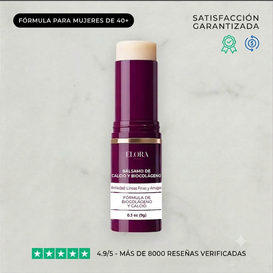Bálsamo de calcio y biocolágeno