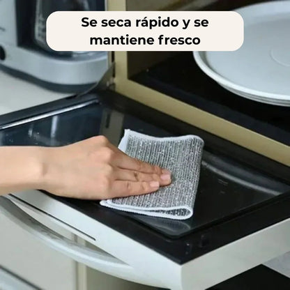 Limpieza rápida | Resistente y a prueba de rayones para cualquier limpieza