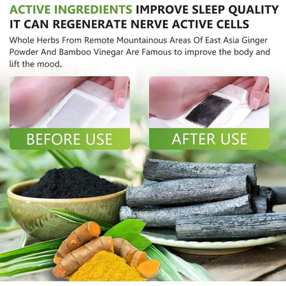 Parches desintoxicantes para pies: alivian el estrés, eliminan toxinas y mejoran el sueño | Almohadillas de limpieza profunda naturales | Solución terapéutica para el cuidado de la salud