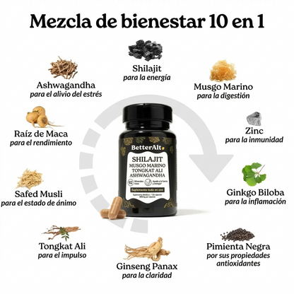 Cápsulas BetterAlt GOLD+ - Paquete de 2 meses