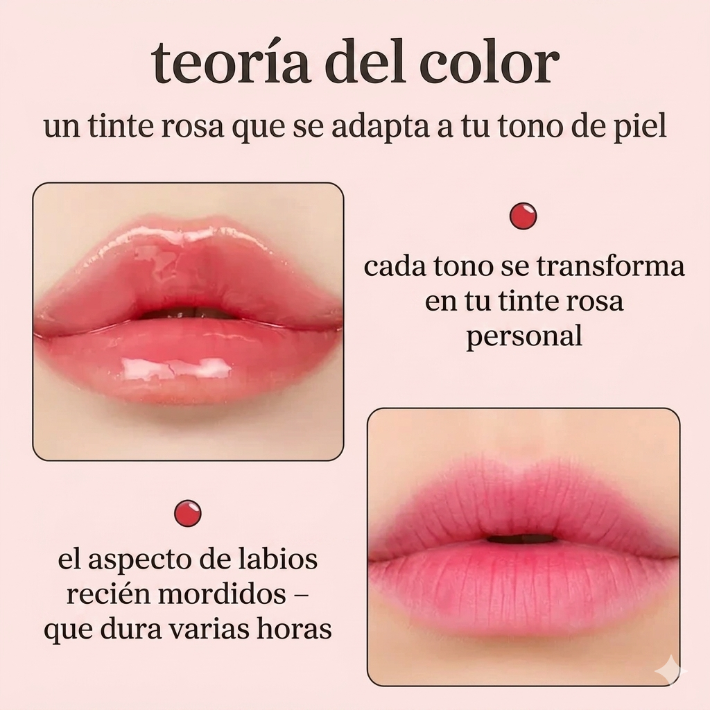 Set de Tinte de Labios Nooni Apple Lip Tint (Duo/Trio Bundle) – Efecto Glossy de Larga Duración e Hidratación Intensa