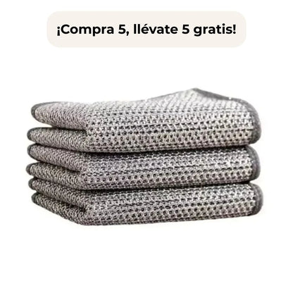 Limpieza rápida | Resistente y a prueba de rayones para cualquier limpieza