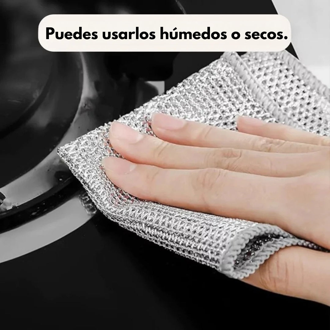 CleanEasy™ - Resistente y sin rayones para cualquier limpieza