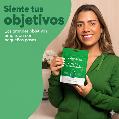 V-Gummies – Gominolas de Vinagre de Sidra de Manzana para la Salud Digestiva