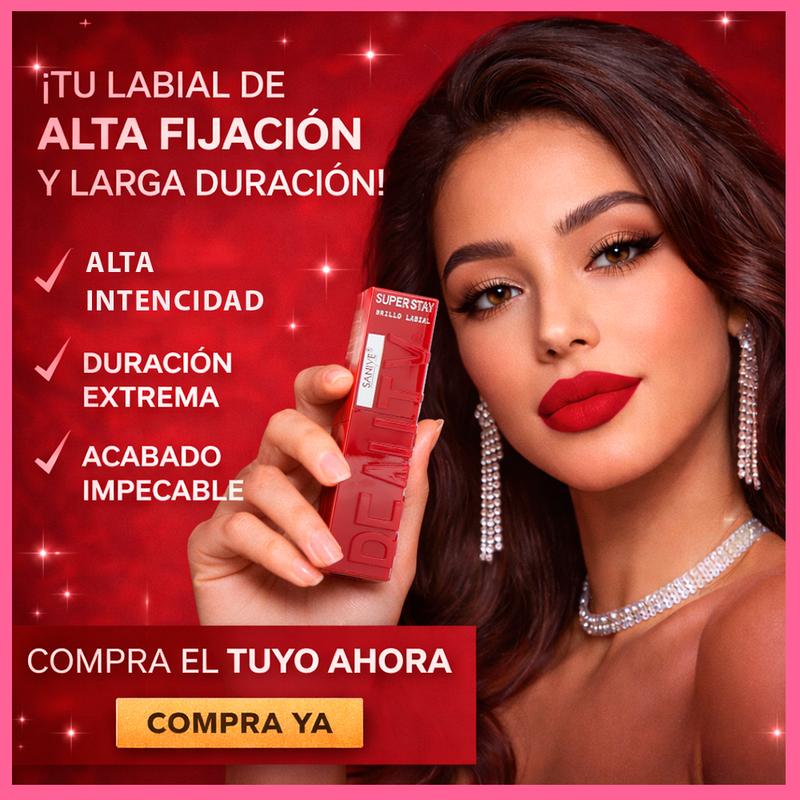 Rossetto Liquido Opaco Lunga Tenuta Resistente a Acqua e Sudore