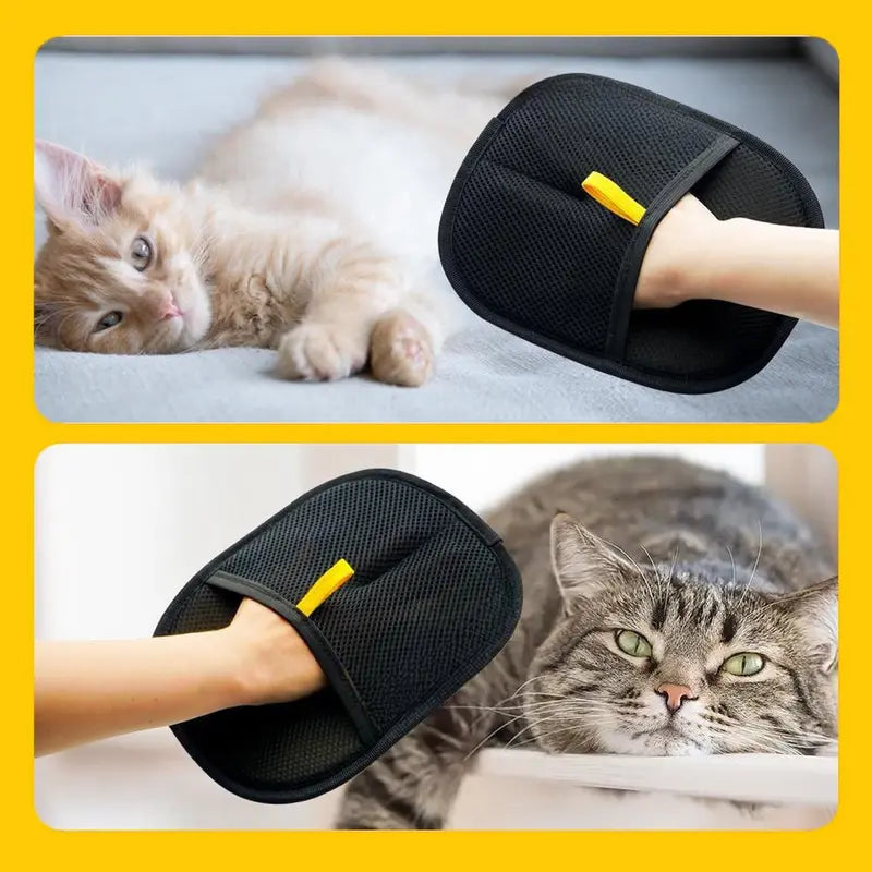 [Uso horizontal] Guante para quitar pelo de mascotas, guantes electrostáticos para quitar pelo de mascotas, guantes para quitar pelo de mascotas para perros y gatos, guante reutilizable para quitar pelo de mascotas para alfombras, sofás, ropa y muebles.