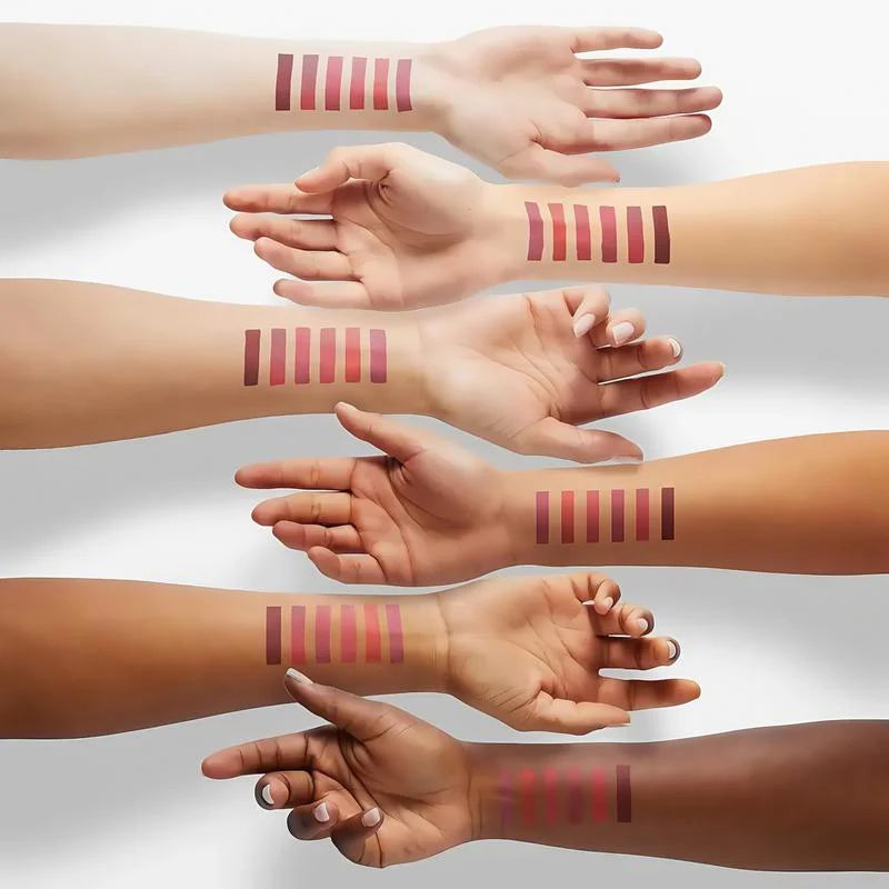Set de 6 labiales líquidos mate de larga duración