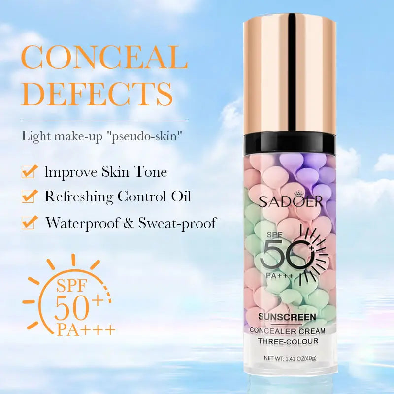 Primer Hidratante Iluminador con Control de Grasa y SPF 50