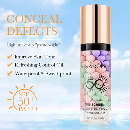 Primer Hidratante Iluminador con Control de Grasa y SPF 50