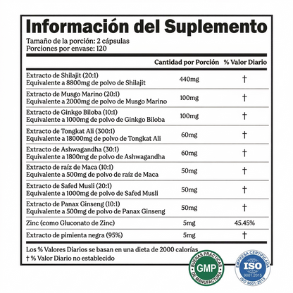 Cápsulas BetterAlt GOLD+ - Paquete de 2 meses