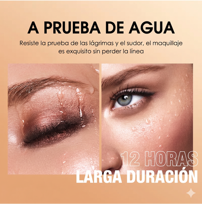 Paquete de 8 - Duradero Lápiz Sombra de Ojos Resistente al Agua y Transferencias