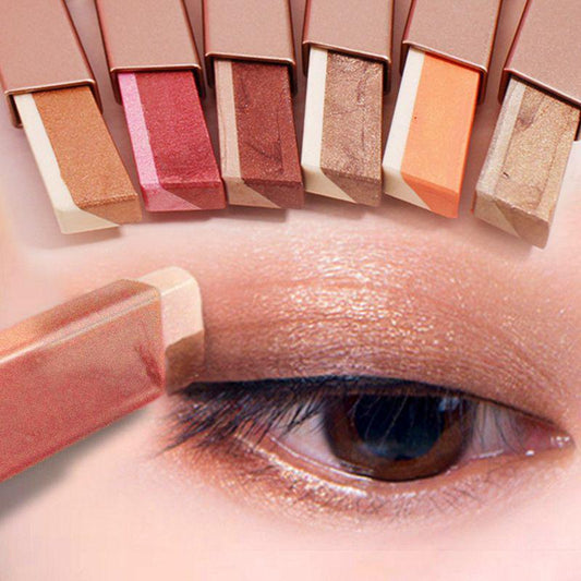 Set 6 Pzs - Sombras de Ojos 2 Tonos Impermeables Larga Duración