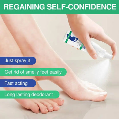 Control de Olor Spray para Pies Hidratante con Árbol de Té