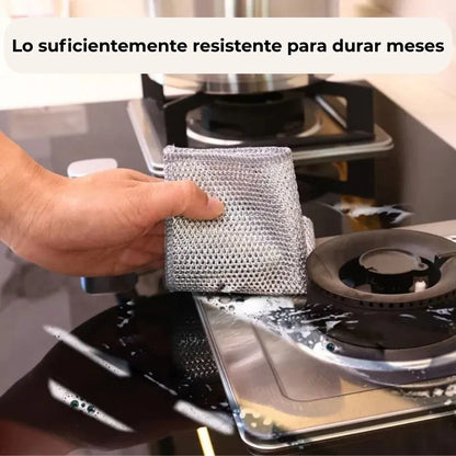 Limpieza rápida | Resistente y a prueba de rayones para cualquier limpieza