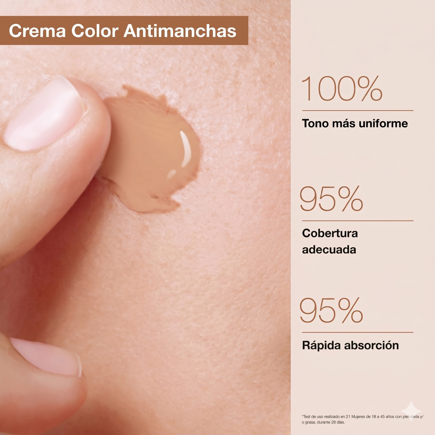 Bella Aurora CC Cream Antimanchas SPF 50+ con Color – Tono Claro / Medio / Extracubriente (30ml)