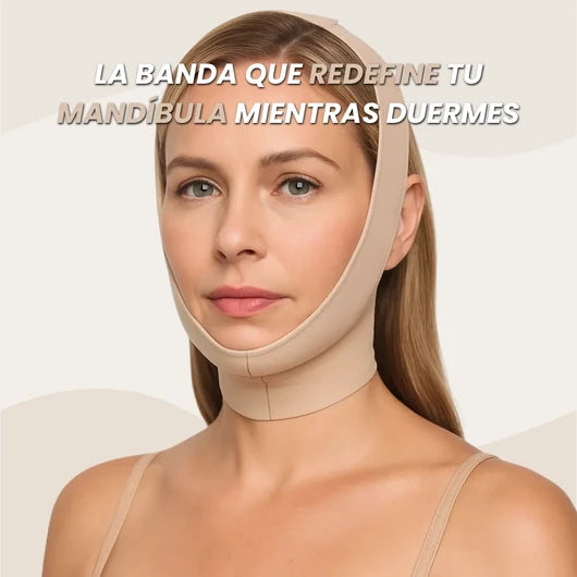 Banda Facial Sculpt de Colágeno