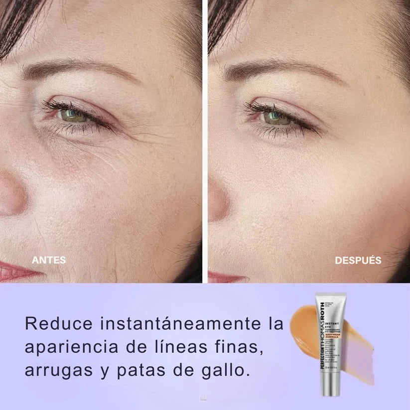 Crema reafirmante instantánea para el contorno de ojos – Compatible con maquillaje