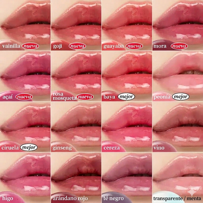 Set de Tinte de Labios Nooni Apple Lip Tint (Duo/Trio Bundle) – Efecto Glossy de Larga Duración e Hidratación Intensa