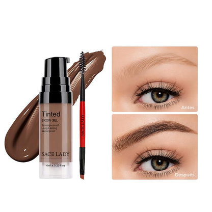Gel para Cejas con Color SACE LADY – Definición Instantánea e Impermeable (Larga Duración)