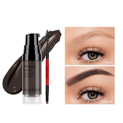 Gel para Cejas con Color SACE LADY – Definición Instantánea e Impermeable (Larga Duración)