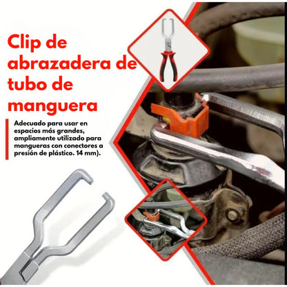 Kit profesional de abrazaderas de manguera