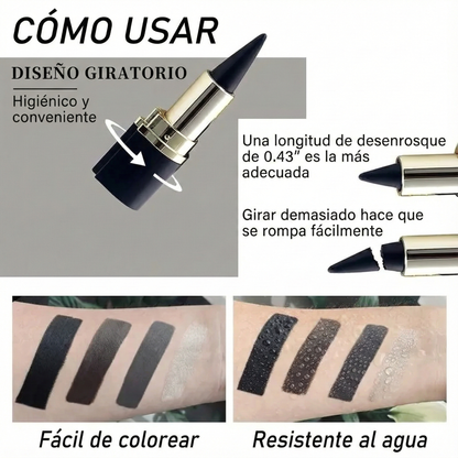 Lápices Delineadores en Gel | NEGRO