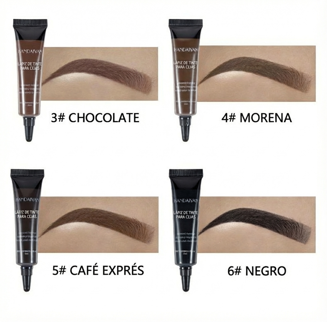 Kit Tinte de Cejas Waterproof - Larga Duración