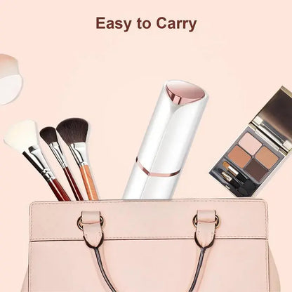 Recortadora 2 en 1 de vello facial y cejas, recortadora eléctrica de cejas, herramienta de depilación para labios, rostro y cuerpo, herramienta para el cuidado del vello facial, afeitadora eléctrica para mujer, depiladora de cejas y cejas