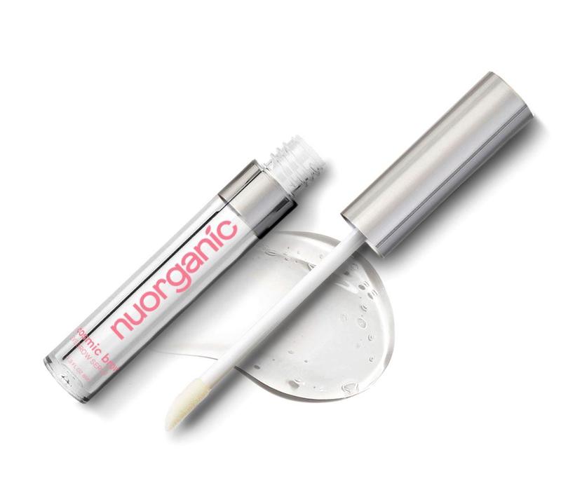 Dúo de pestañas y cejas nuorganic: Sérum de crecimiento para pestañas y cejas más largas y gruesas, ingredientes orgánicos, cuidado de la piel, paquete cósmico