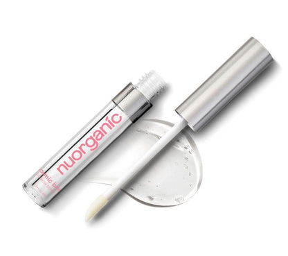 Dúo de pestañas y cejas nuorganic: Sérum de crecimiento para pestañas y cejas más largas y gruesas, ingredientes orgánicos, cuidado de la piel, paquete cósmico