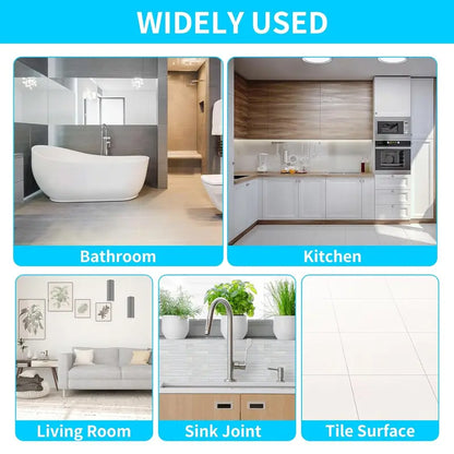 11 herramientas de silicona para calafateo, 3 en 1, para quitar lechada (cabezal de acero inoxidable) y raspador para lechada, para cocina, baño y ventanas.