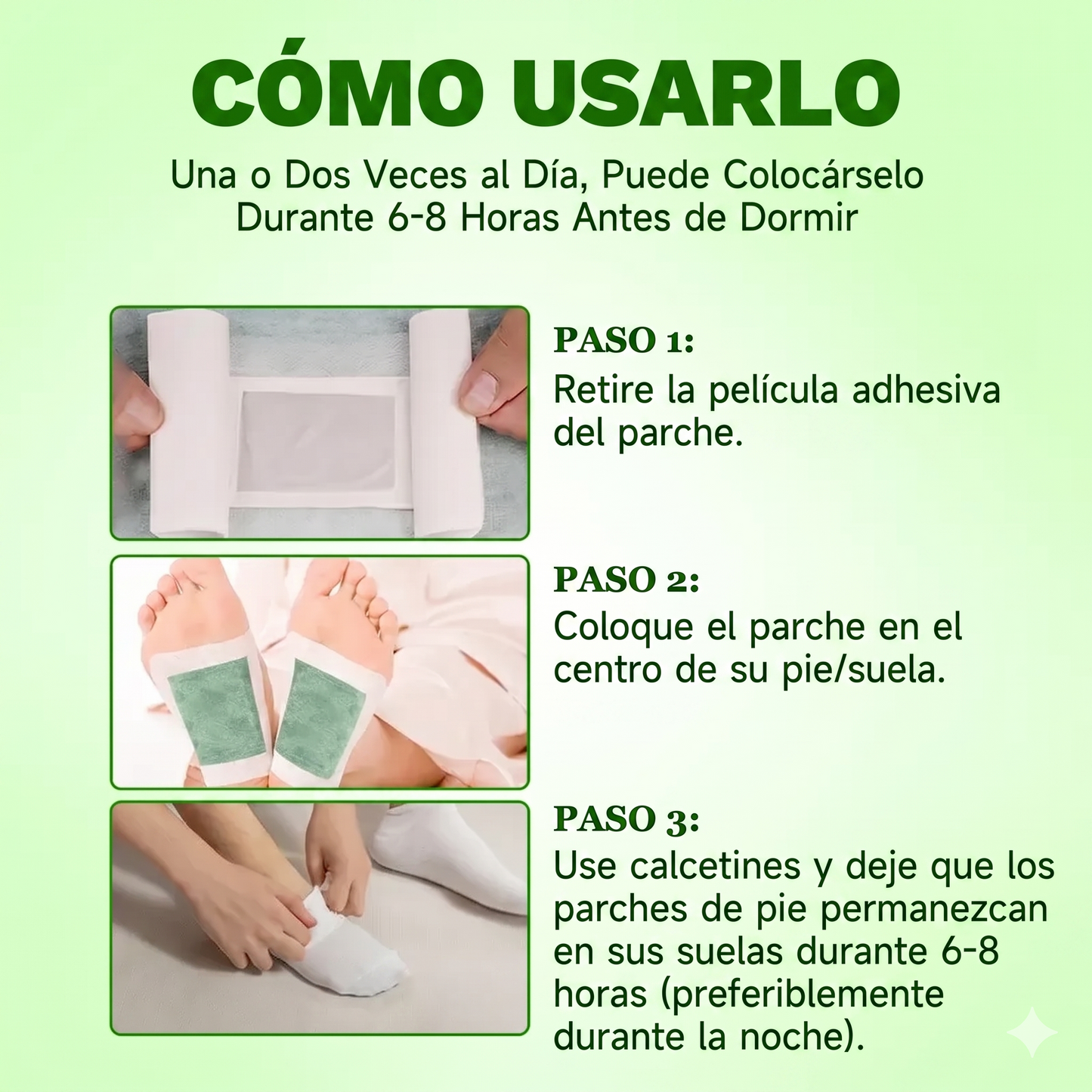 (50 Unidades) Parches de Limpieza Profunda Villsure - Desintoxicación Natural con Aloe Vera y Turmalina