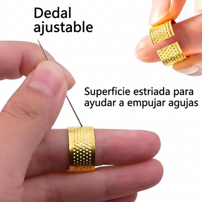 Kit de Costura Portátil con 34 Piezas para Reparaciones DIY