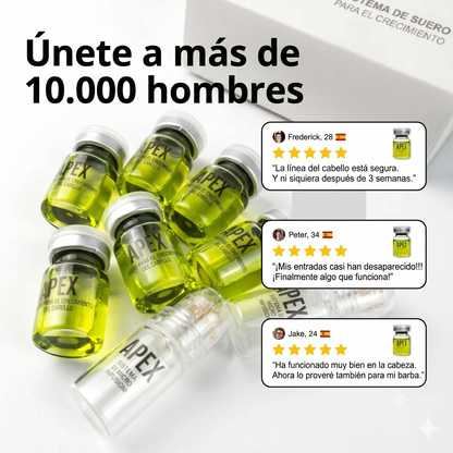 Sistema de crecimiento capilar Apex