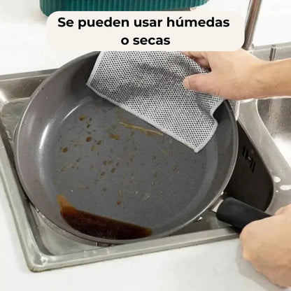 Limpieza rápida | Resistente y a prueba de rayones para cualquier limpieza