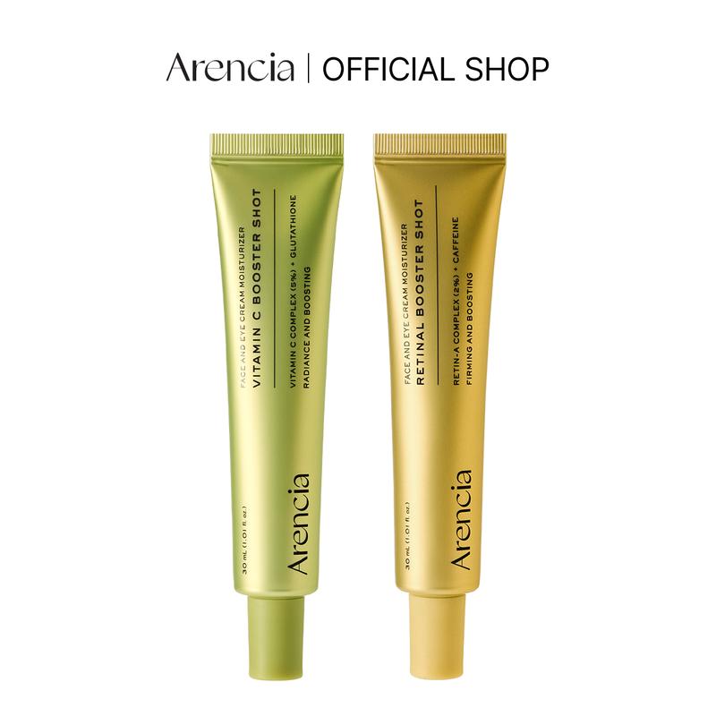 Paquete de 2 - Renovación Facial Duo Serum Vitamina C y Retinal Piel Radiante