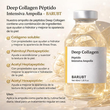 Ampolla de Péptidos Silk Lifting con Colágeno Profundo – Sérum Facial Antiarrugas, Reafirmante e Hidratante