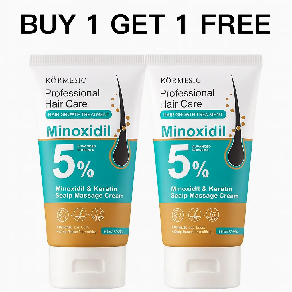 Crecimiento Capilar Crema con Minoxidil 5% y Jengibre