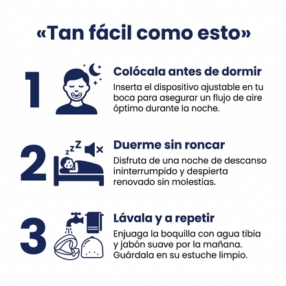Deja de roncar desde la primera noche - RestLab