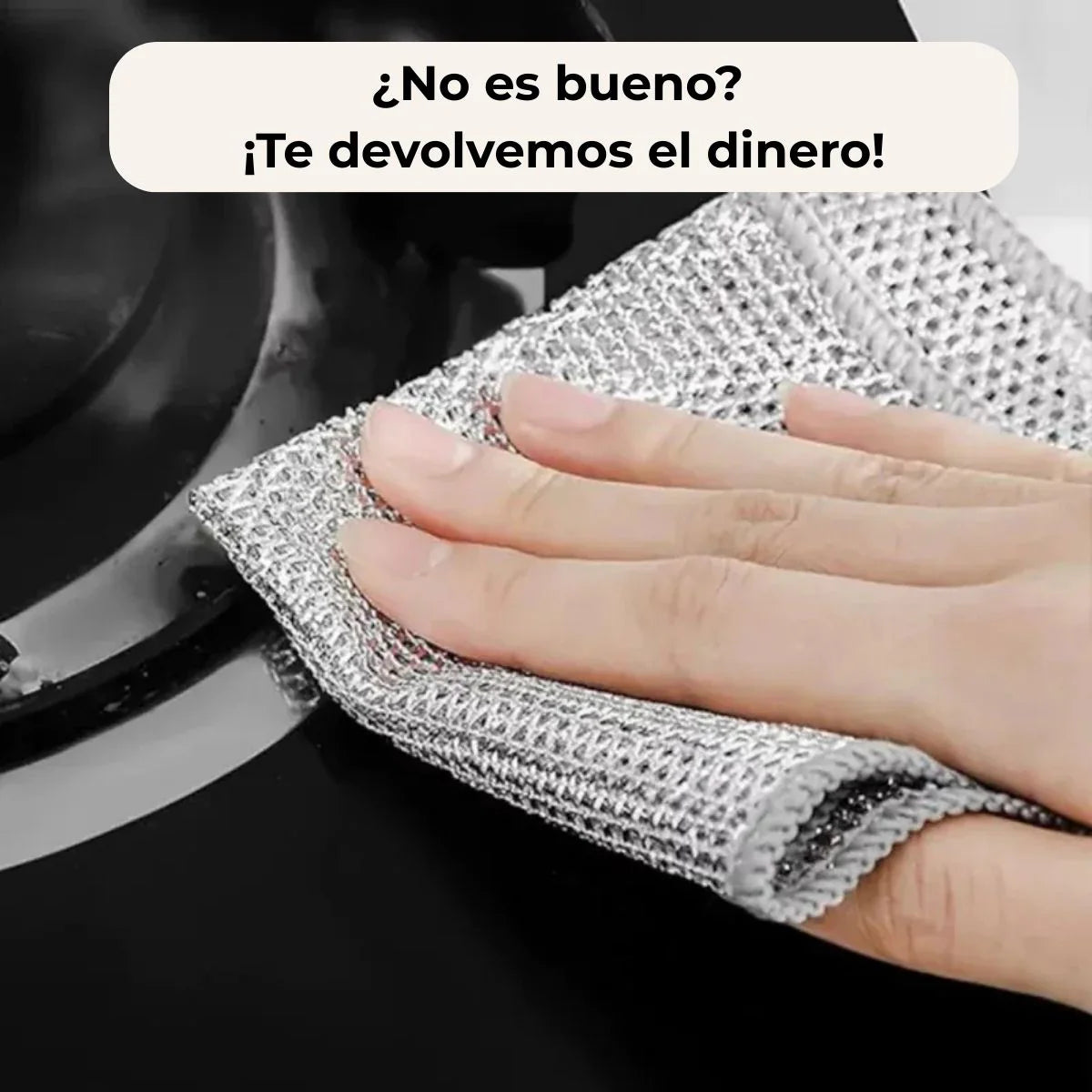 Limpieza rápida | Resistente y a prueba de rayones para cualquier limpieza