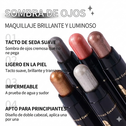 Paquete de 6 - Iluminador en Barra Waterproof para Ojos con Pigmento Intenso