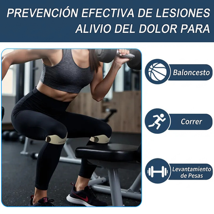 Soporte de Rodilla con Compresión para Alivio y Protección