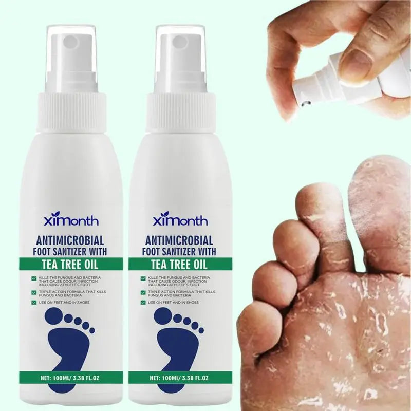 Control de Olor Spray para Pies Hidratante con Árbol de Té