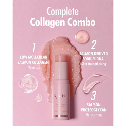 Bálsamo de belleza Kahi All in One Essential: bálsamo hidratante multiusos para rostro, labios y cuello | Antiedad y potenciador de luminosidad con colágeno de salmón, aceite fermentado de Jeju y PDRN