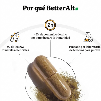 Cápsulas BetterAlt GOLD+ - Paquete de 2 meses